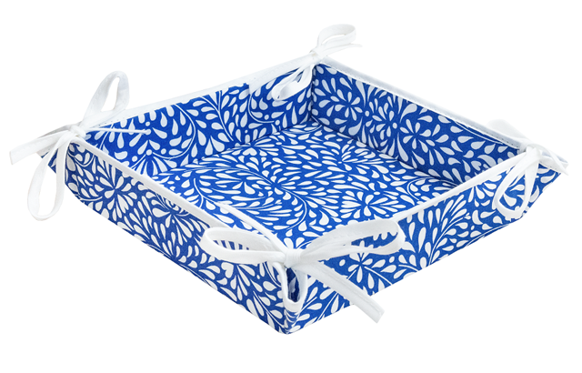 Provencal "coated" bread basket (Ondine. bleu) - Click Image to Close